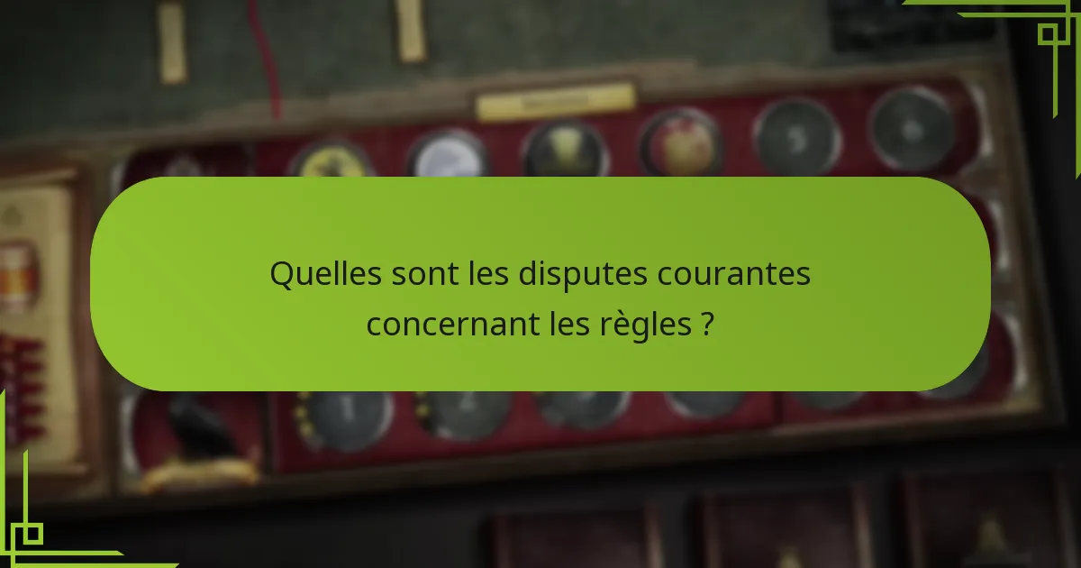 Quelles sont les incompréhensions fréquentes parmi les joueurs ?